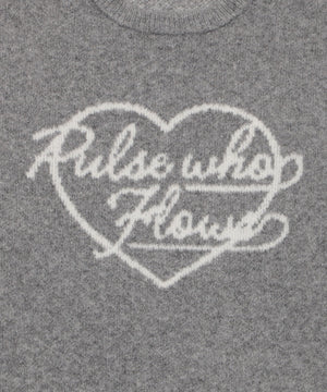 フラッフィーグラフィックニットBIGプルオーバー