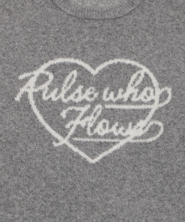 フラッフィーグラフィックニットBIGプルオーバー