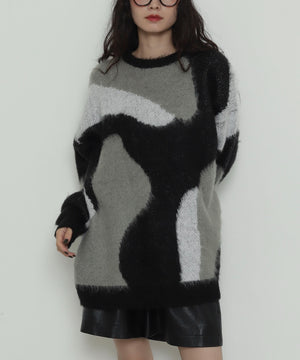 柄１　モデル：161cm F着用