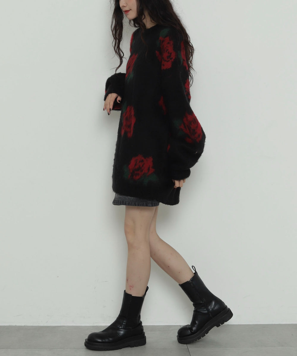 柄４　モデル：161cm F着用