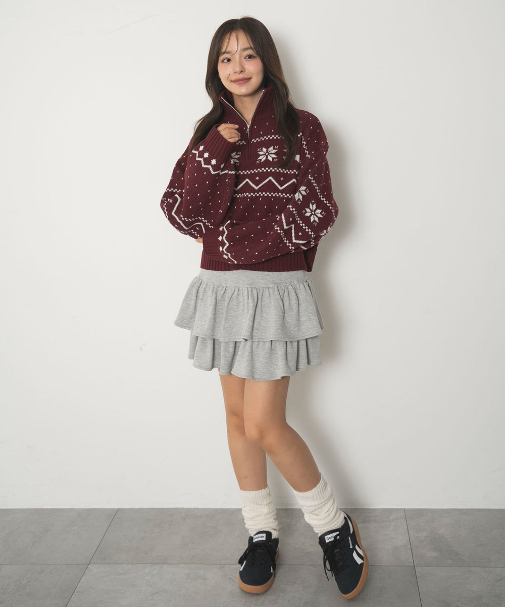 レッド　モデル：165cm F着用