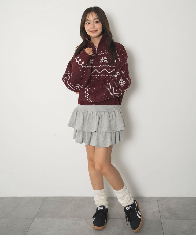 レッド　モデル：165cm F着用