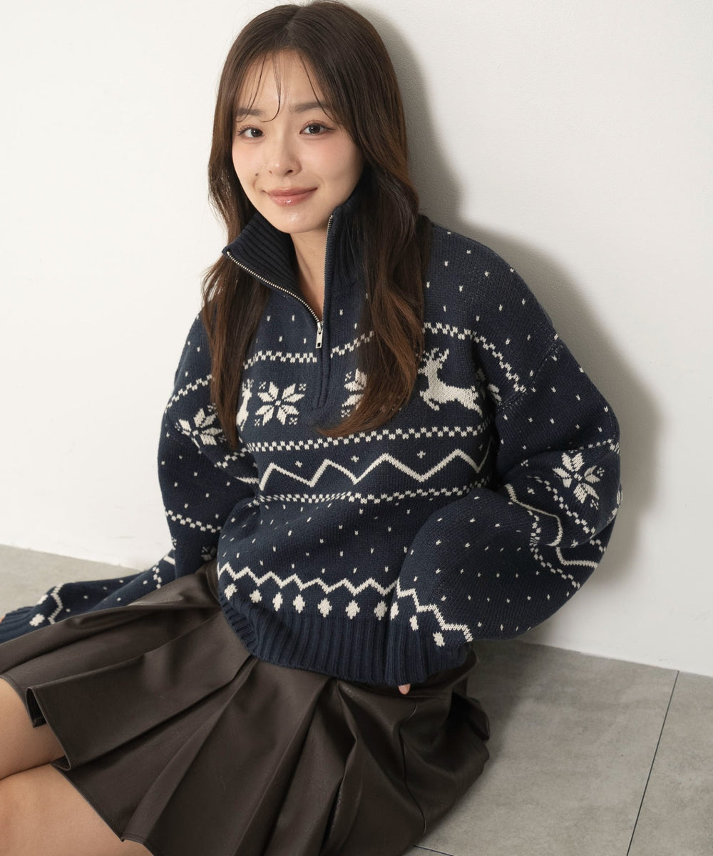 ネイビー　モデル：165cm F着用