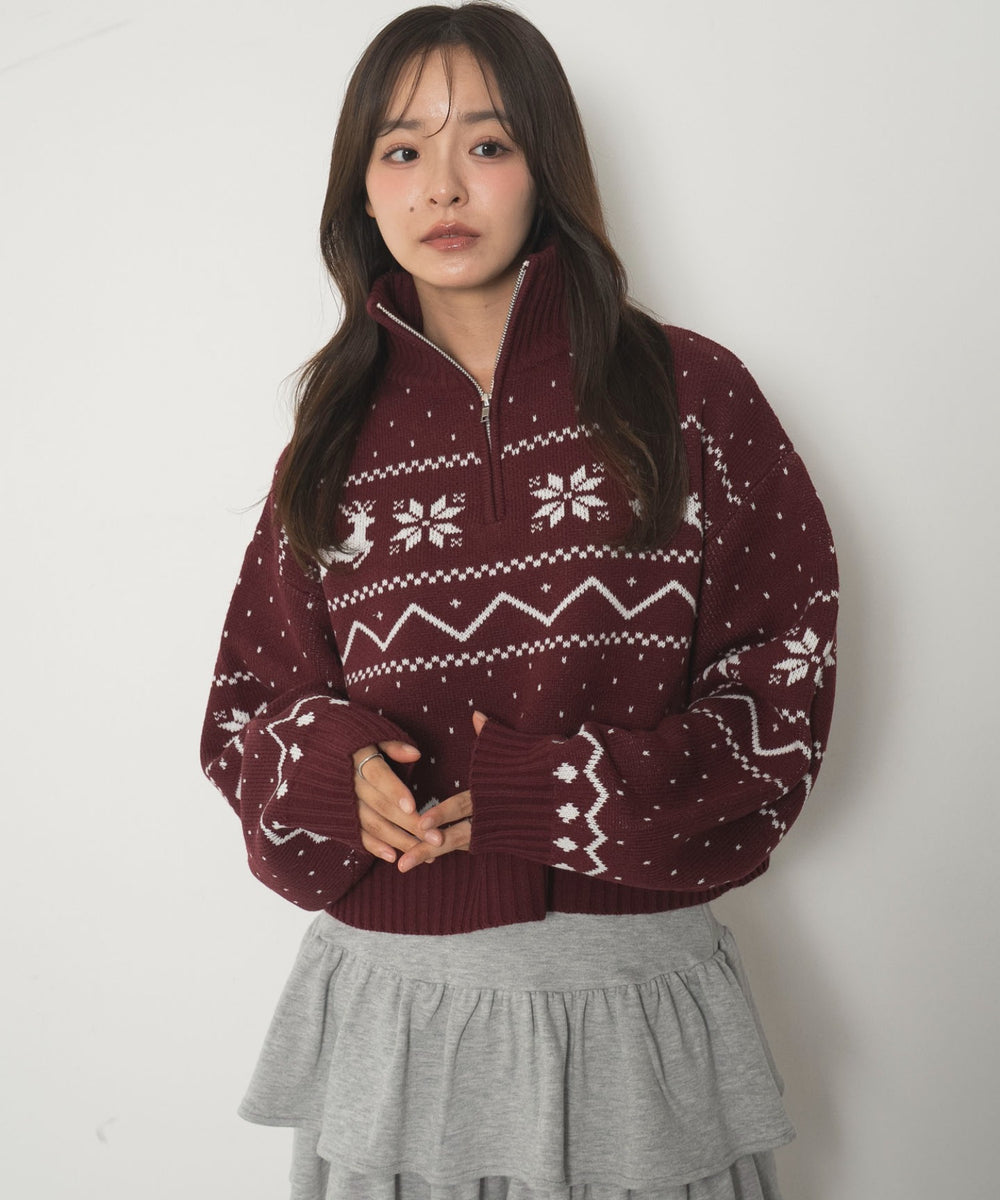 レッド　モデル：165cm F着用