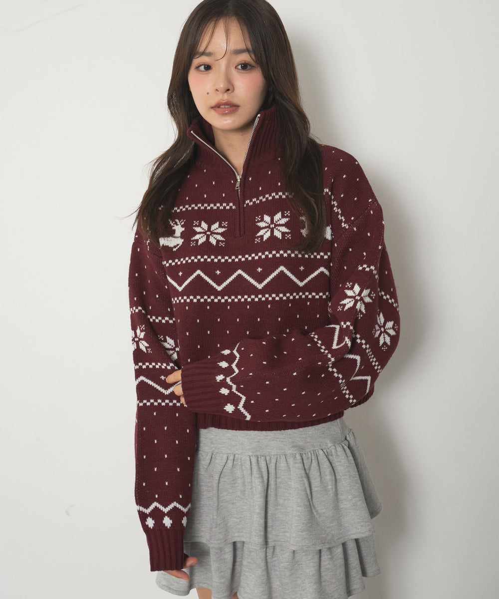 レッド　モデル：165cm F着用