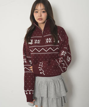 レッド　モデル：165cm F着用