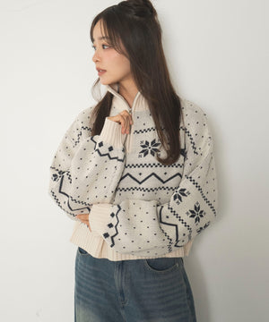 ホワイトアイボリー　モデル：165cm F着用