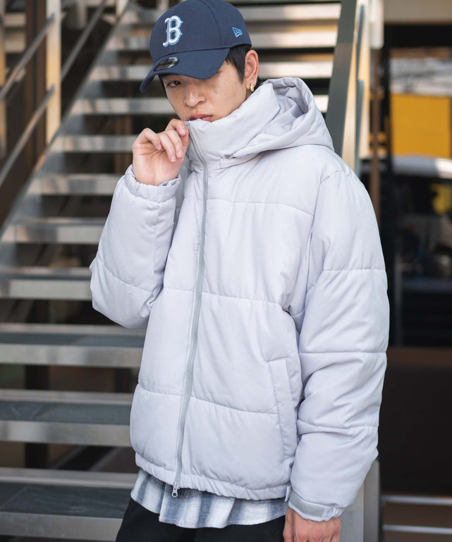 グレー　モデル：180㎝　L着用