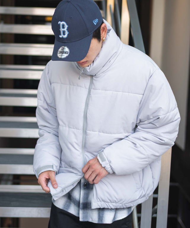 グレー　モデル：180㎝　L着用