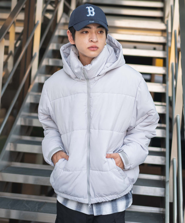 グレー　モデル：180㎝　L着用