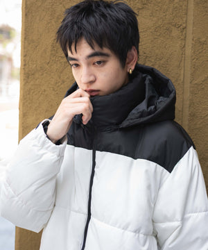 ホワイト　モデル：180㎝　L着用