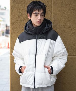 ホワイト　モデル：180㎝　L着用