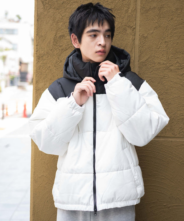 ホワイト　モデル：180㎝　L着用