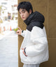 ホワイト　モデル：180㎝　L着用