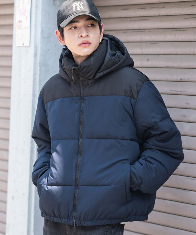 ネイビー　モデル：180㎝　L着用