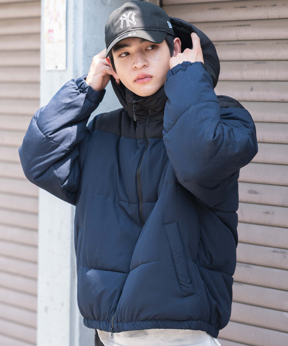 ネイビー　モデル：180㎝　L着用