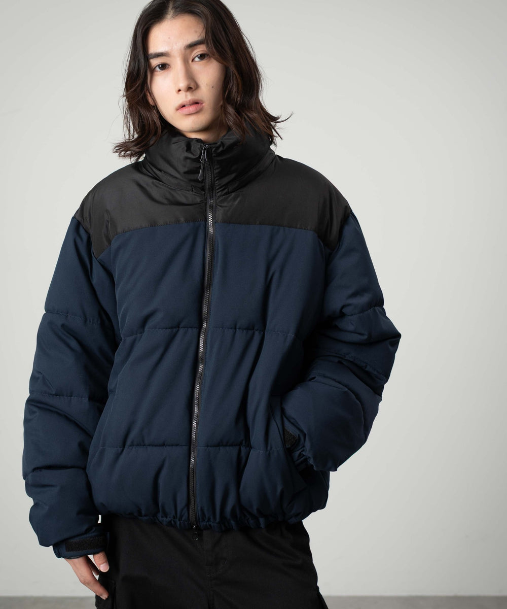 ネイビー モデル：175cm L着用