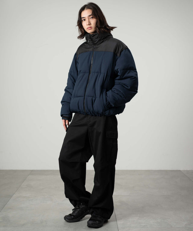 ネイビー モデル：175cm L着用