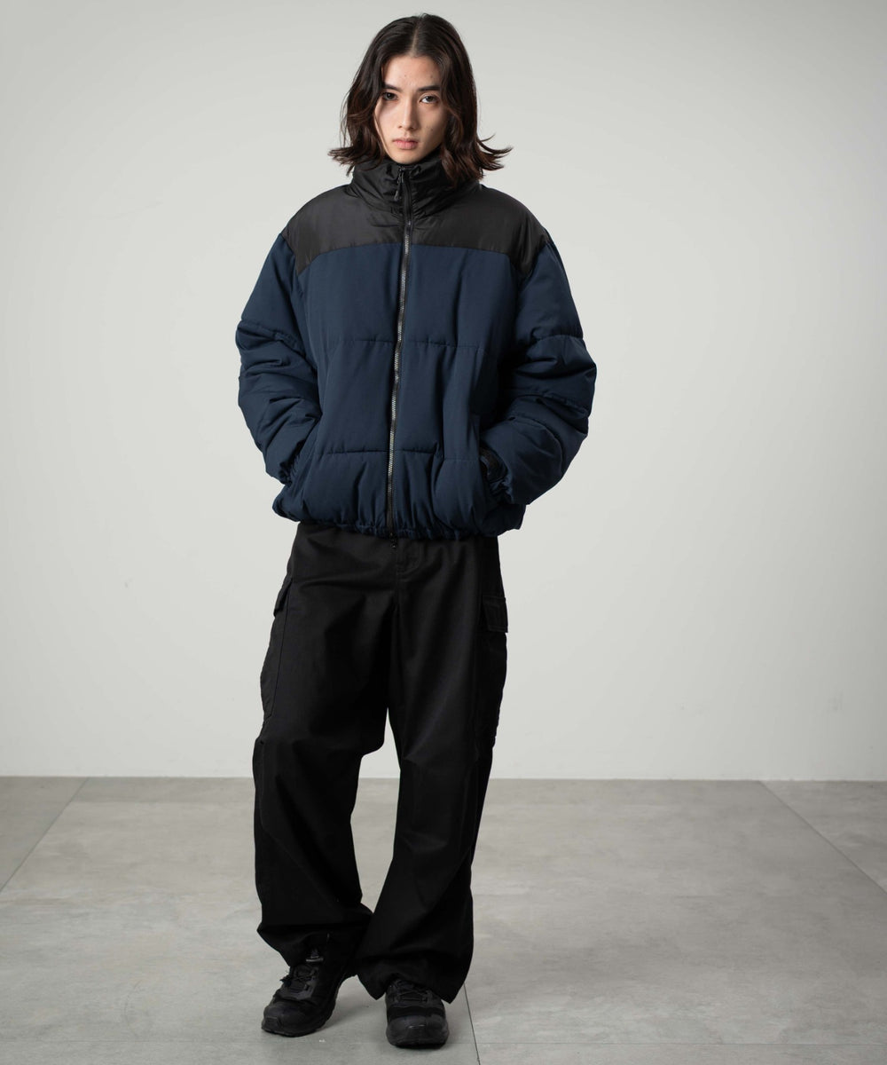 ネイビー モデル：175cm L着用