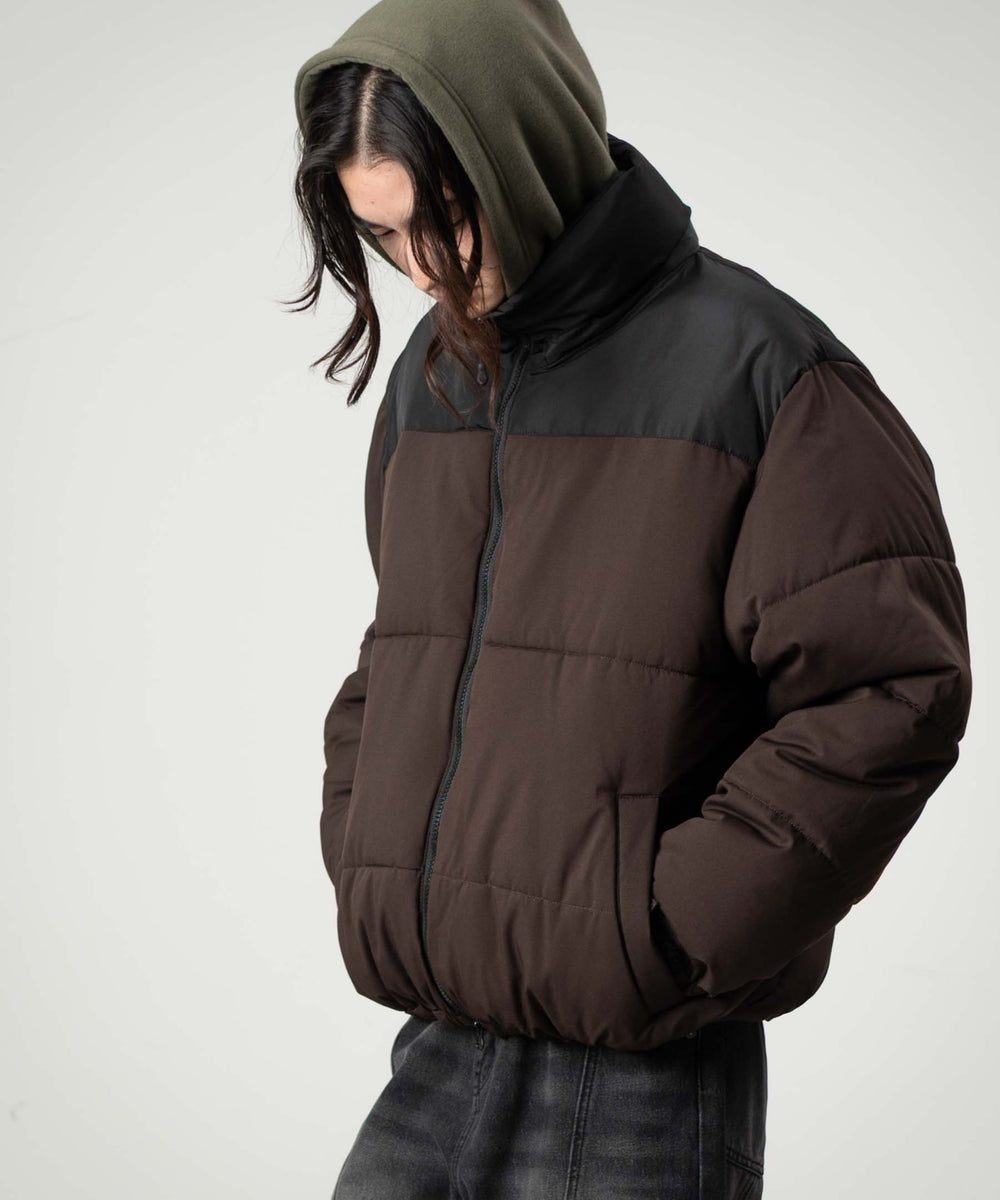 ブラウン モデル：175cm L着用