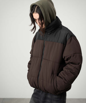 ブラウン モデル：175cm L着用