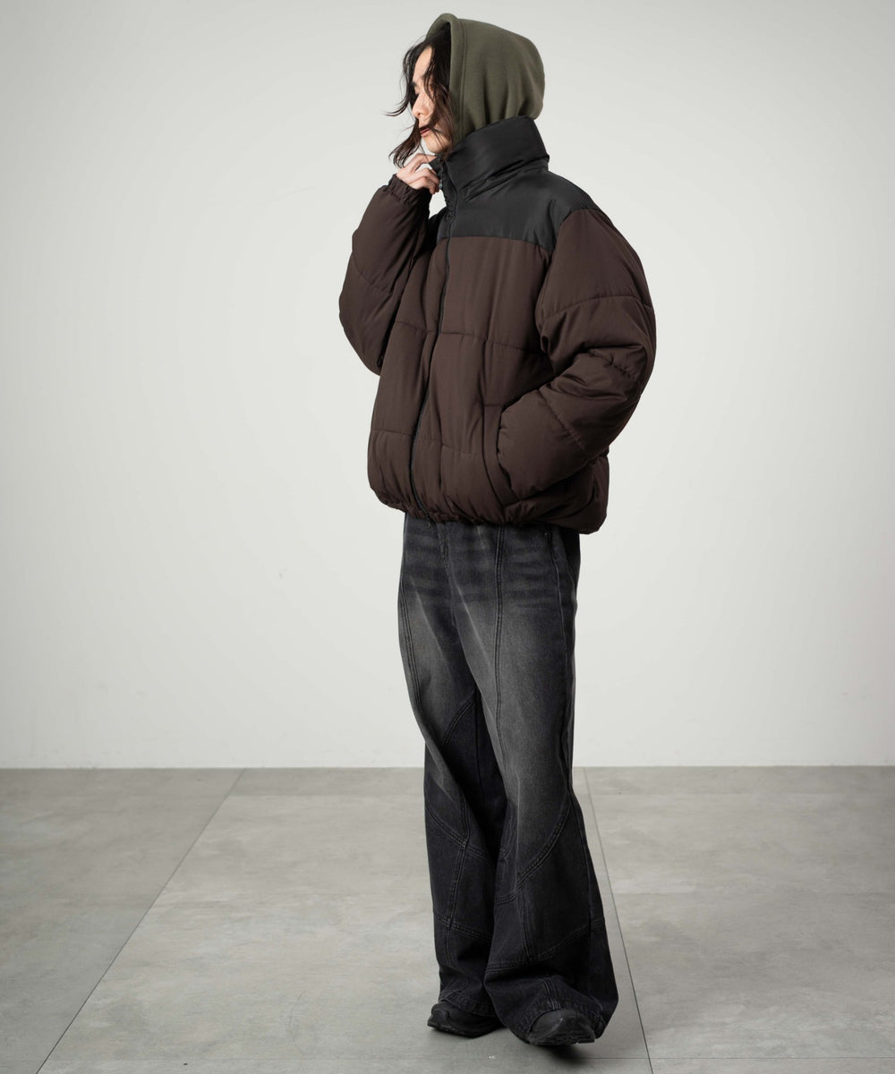 ブラウン モデル：175cm L着用