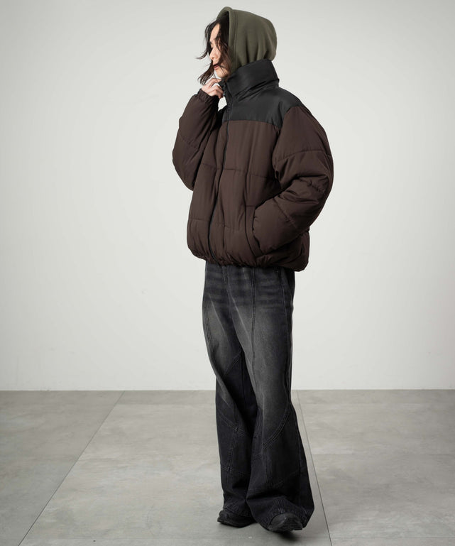 ブラウン モデル：175cm L着用