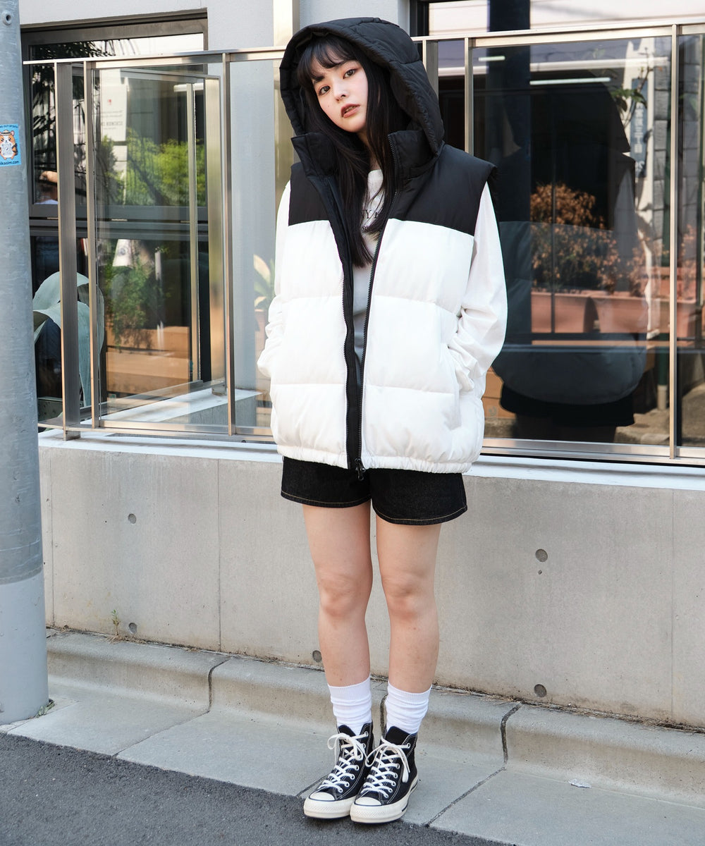 ホワイト モデル：160cm M着用