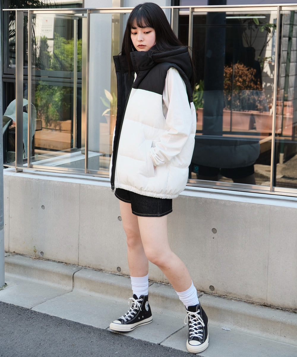 ホワイト モデル：160cm M着用