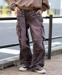 イージーコーデュロイカーゴパンツ