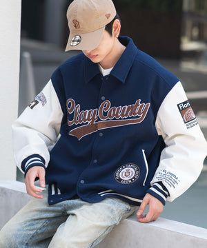 ネイビー　モデル：189㎝　L着用