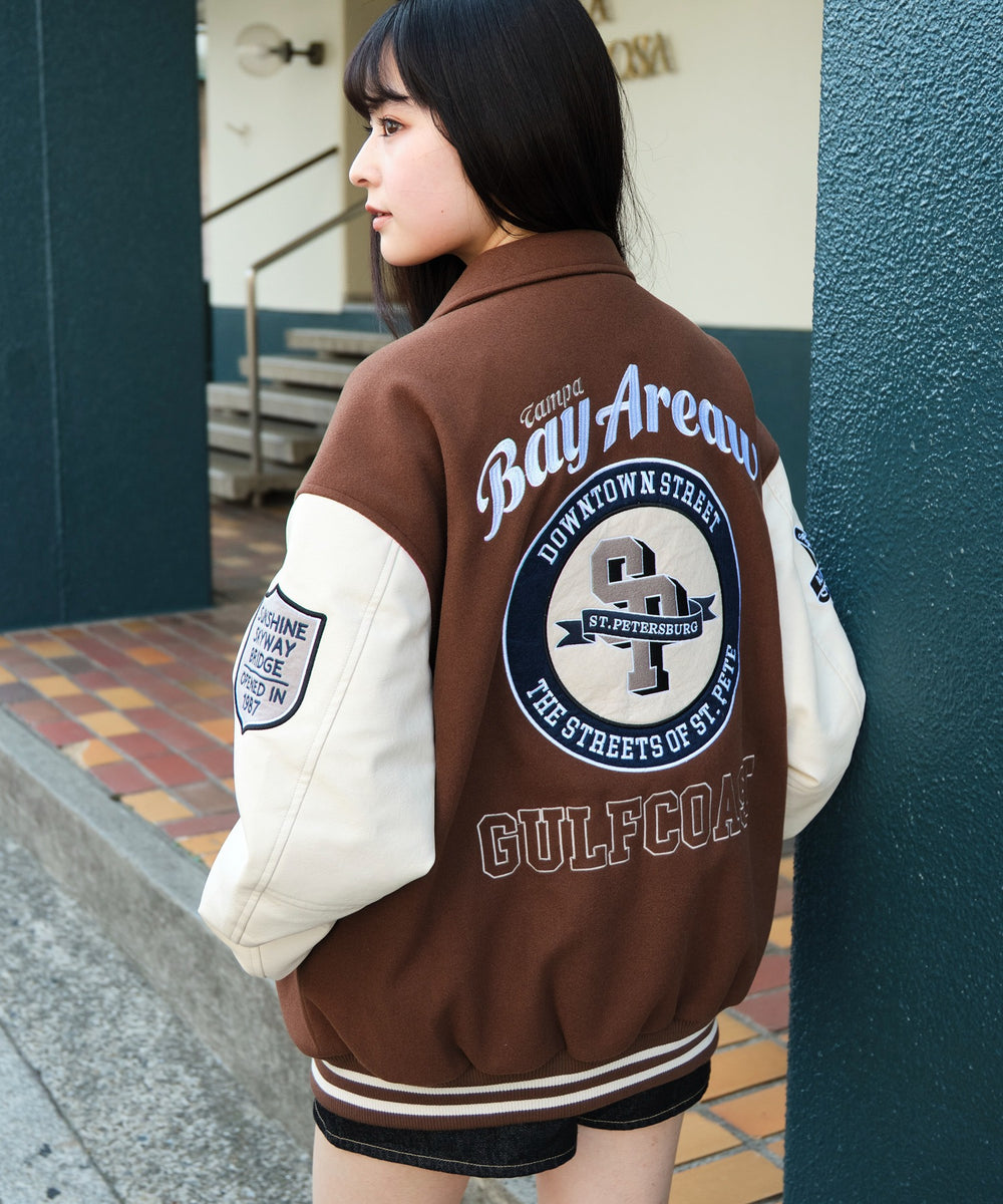 ブラウン　モデル：160㎝　L着用