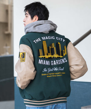 Dグリーン　モデル：180㎝　L着用