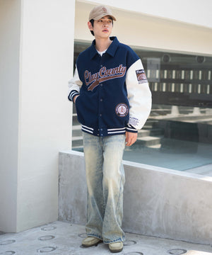 ネイビー　モデル：189㎝　L着用