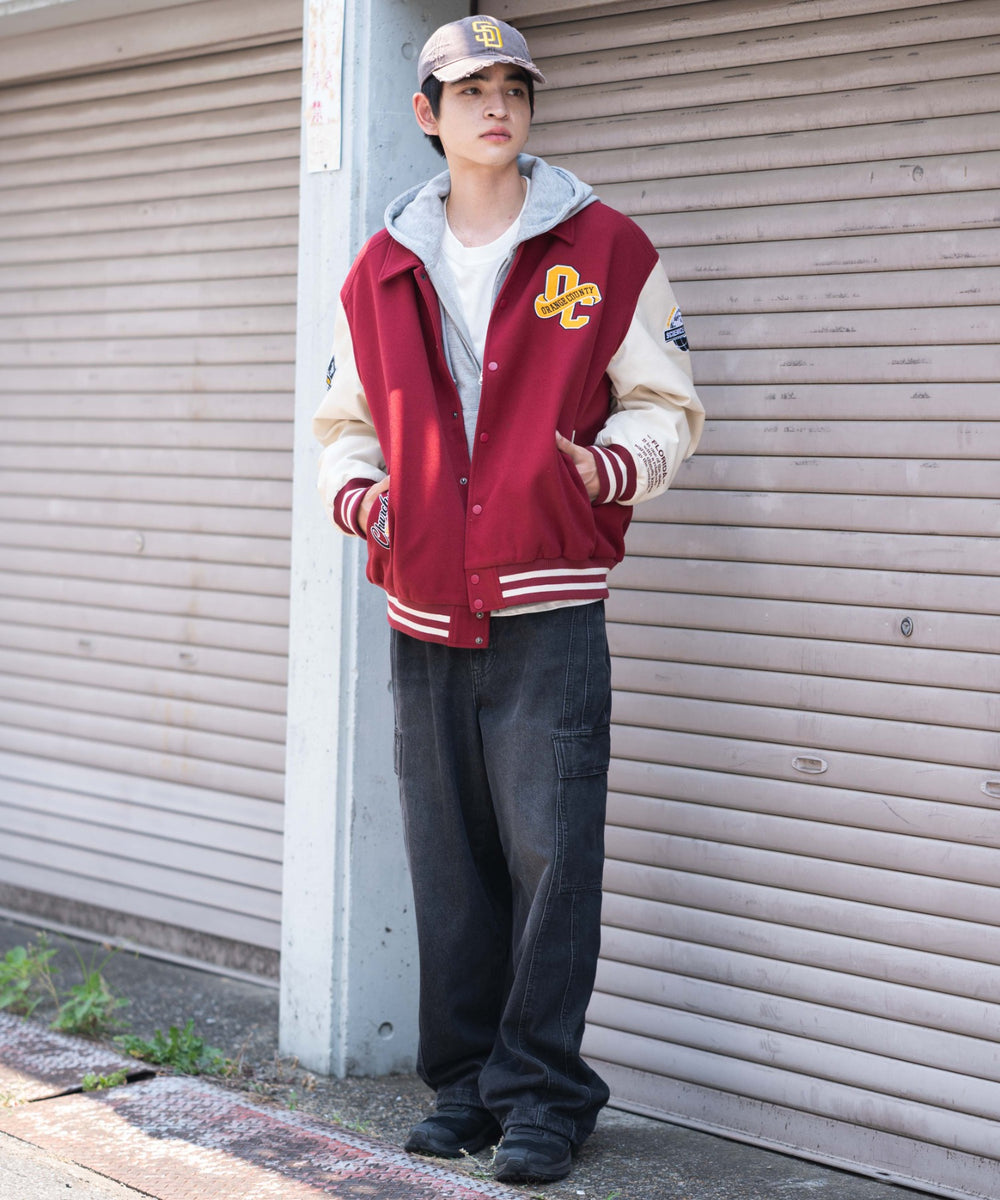 ワイン　モデル：180㎝　L着用