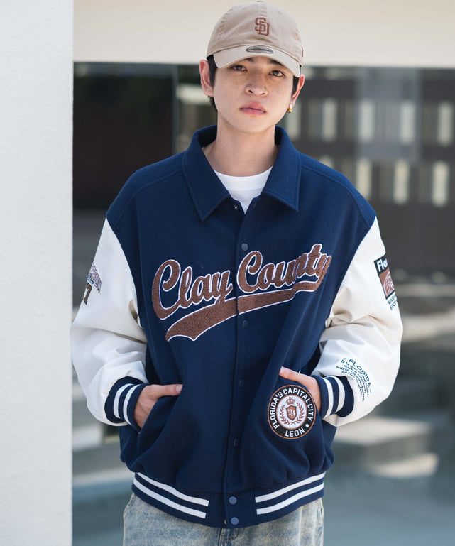 ネイビー　モデル：189㎝　L着用