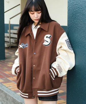 ブラウン　モデル：160㎝　L着用