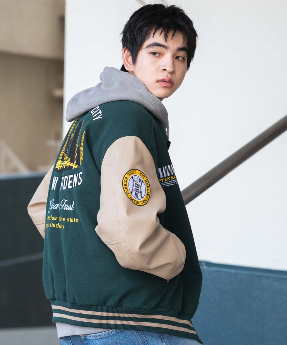 Dグリーン　モデル：180㎝　L着用