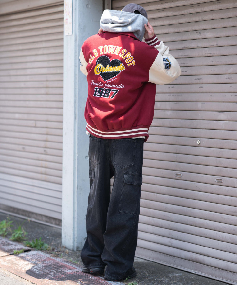 ワイン　モデル：180㎝　L着用