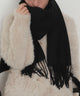 大判ストール/ブラック