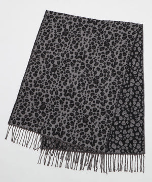 柄3：レオパード柄（グレー）