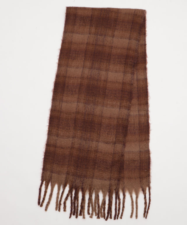 柄6チェック(ブラウン)