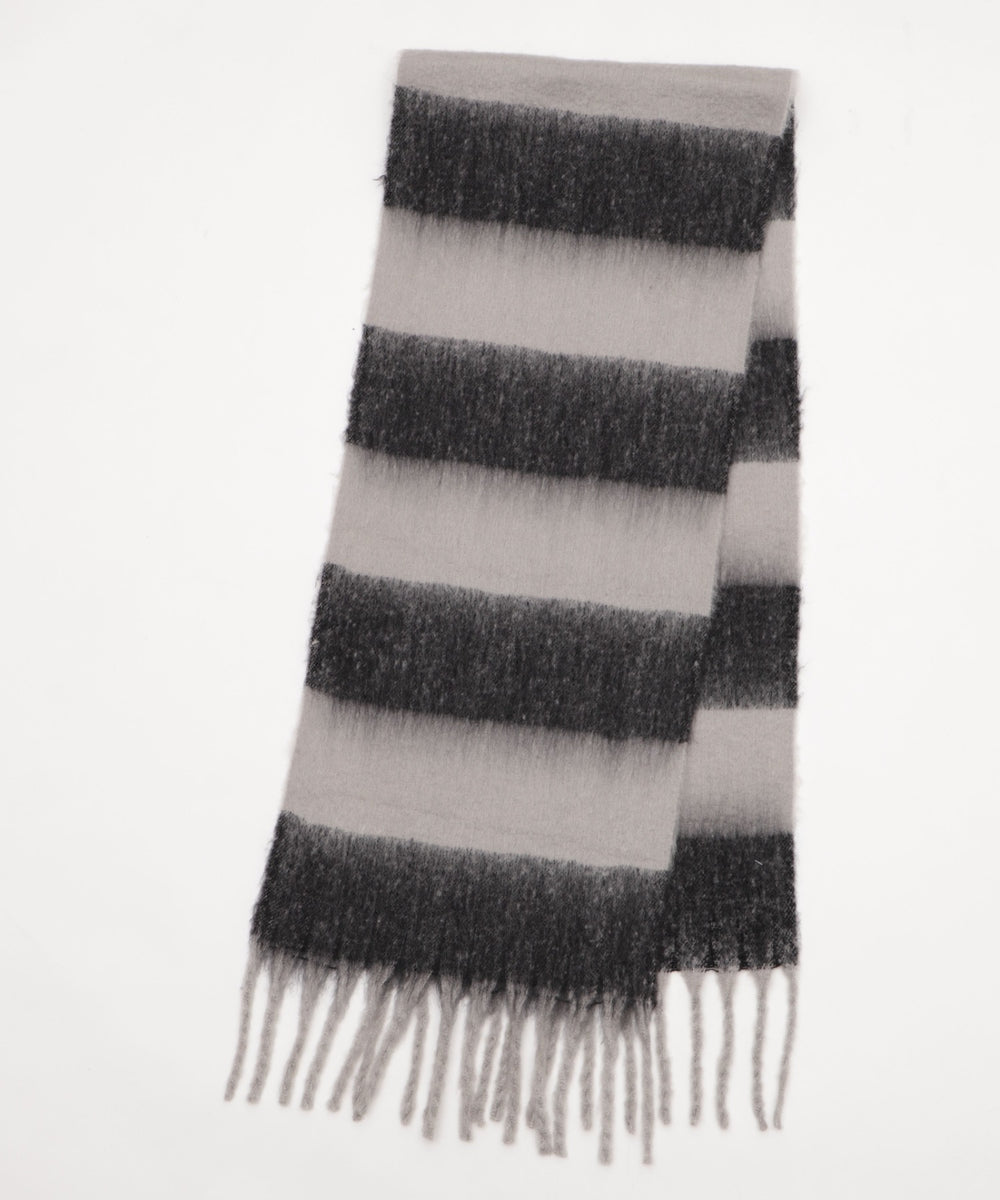 柄8ボーダー(ブラック)