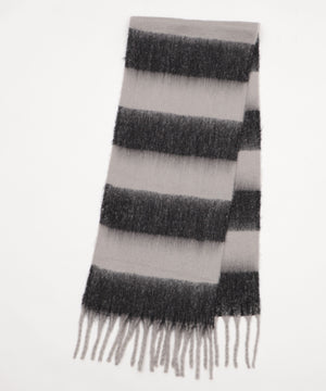 柄8ボーダー(ブラック)