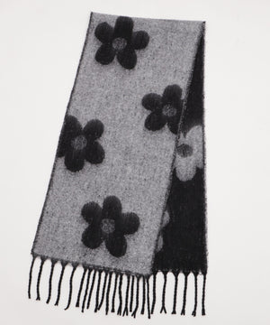 柄17フラワー(ホワイト)