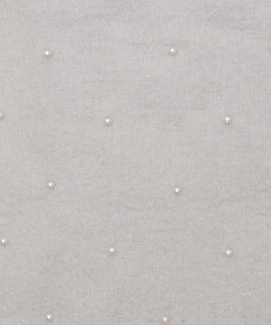 パール付きワイドフリンジストール