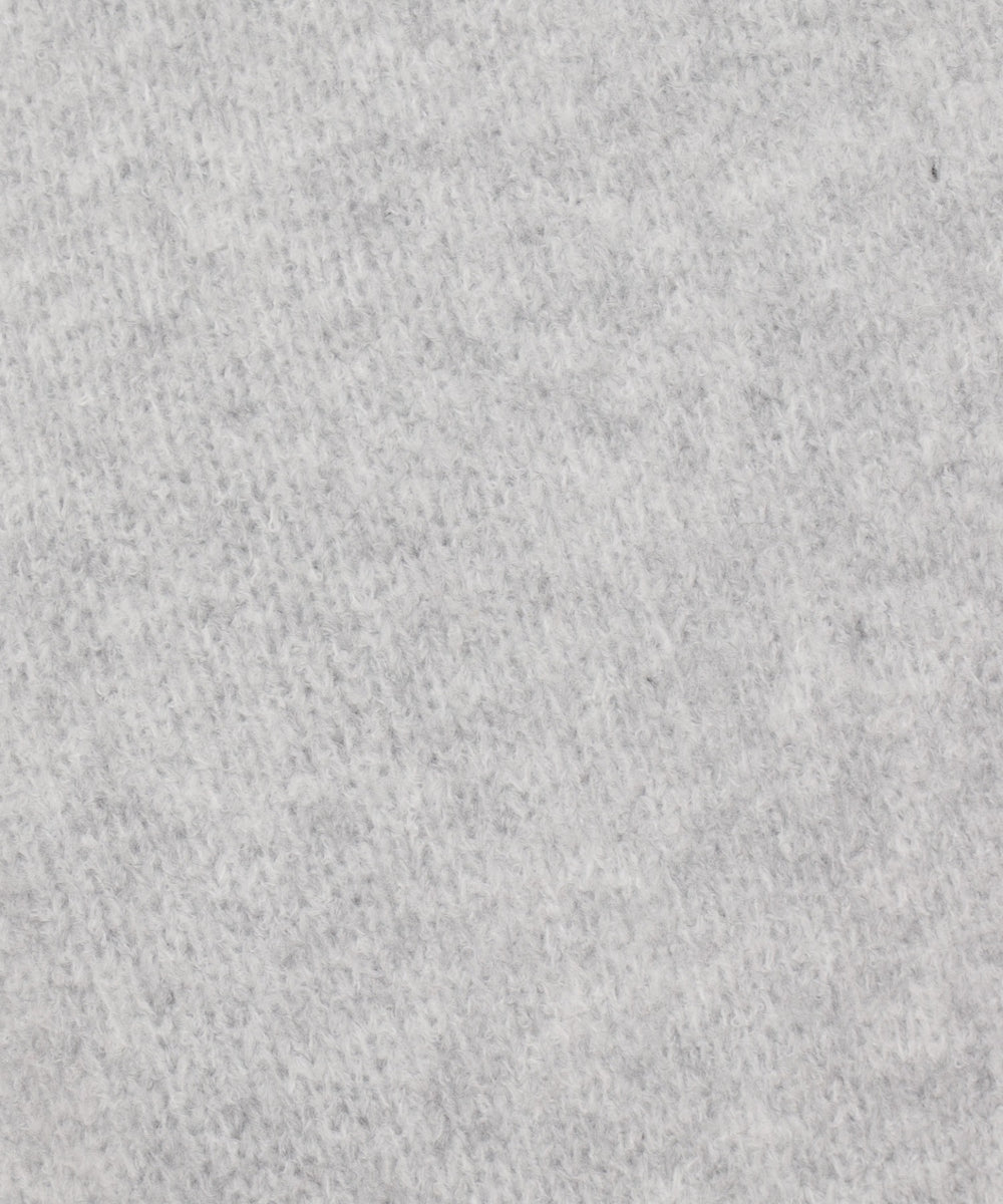 ベロアリボンニットストール