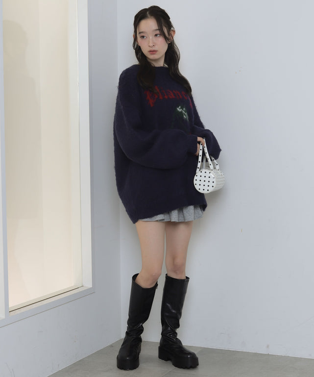 柄２　モデル：163cm F着用