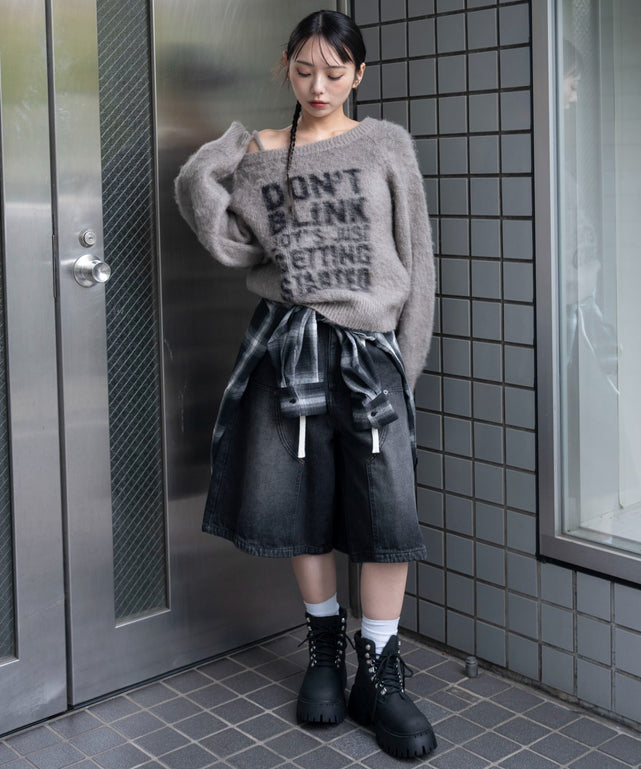 グレー　モデル：159cm F着用