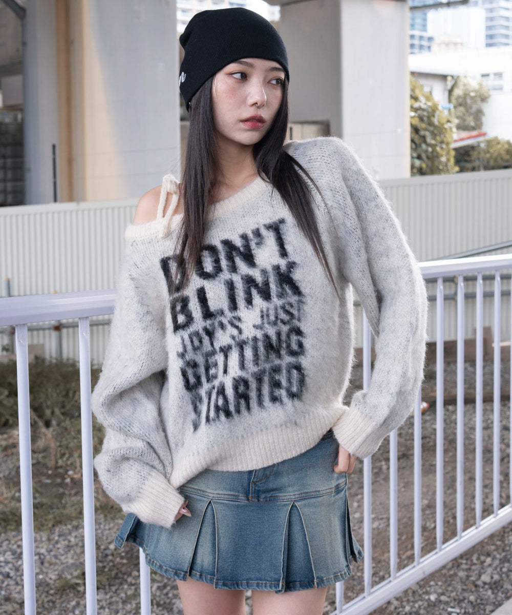 ホワイトアイボリー　モデル：159cm F着用